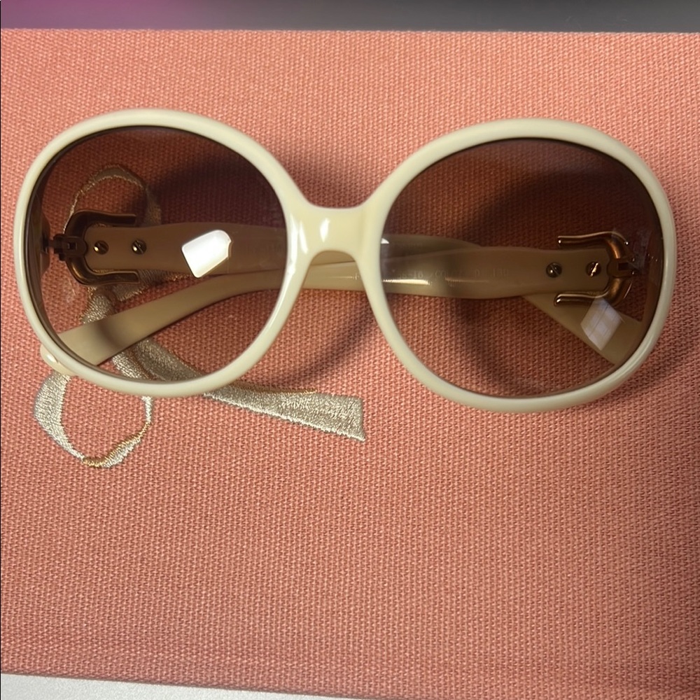 Fendi Cream Sunglasses